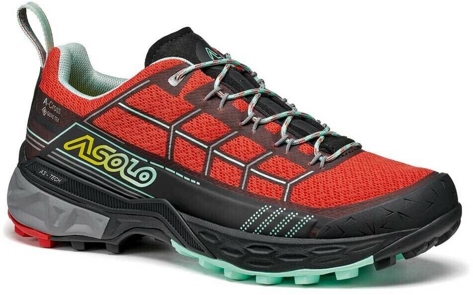 Intersport Asolo Backbone Goretex hiking shoes red Calzado de montaña