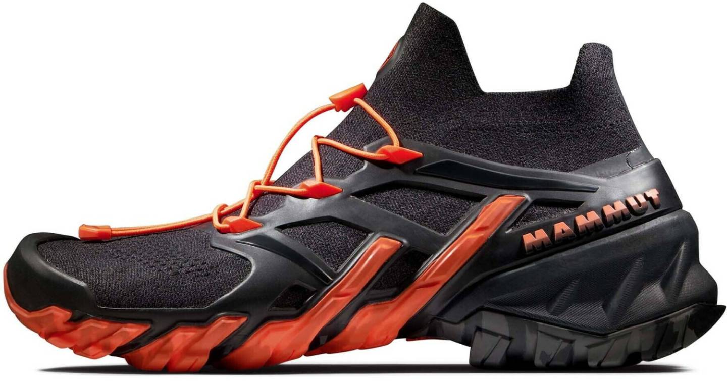 Calzado de montaña Intersport Mammut Aegility Pro Mid DTblack/vibrant orange