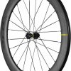 Intersport Mavic Cosmic Slr 65 Carbon Cl Disc Tubeless Front Wheel black 9/12 x 100 mm Ruedas de bicicleta