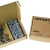 Intersport Brakco Silent Mineral Shimano Deore Disc Brake Pads 25 Units silver Accesorios para frenos de bicicleta