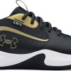 Zapatillas de baloncesto Intersport Under Armour Lockdown Basketball Shoes 001 black metallic gold