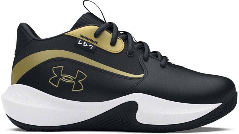 Zapatillas de baloncesto Intersport Under Armour Lockdown Basketball Shoes 001 black metallic gold