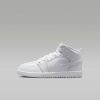 Zapatillas de baloncesto Intersport Nike Air Jordan 1 Mid PS Kids (640734)white/white/white