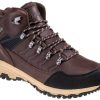 Intersport Hi-Tec Leknes Mid Ag V Hiking Shoes brown Calzado de montaña