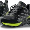 Intersport Dolomite Croda Nera Tech Goretex Mblack/lime green negro Calzado de montaña