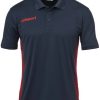 Intersport Uhlsport SCORE POLO Shirt Youth (1002148K)marine/fluo red Camisetas de fútbol