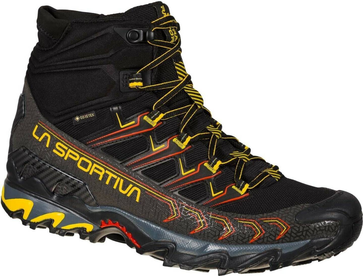 Intersport La Sportiva Ultra Raptor II Mid GTXblack/yellow (Wide) negro Calzado de montaña