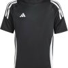 Intersport Adidas Tiro 24 Trikot KidsSchwarz Weiss Camisetas de fútbol