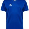 Camisetas de fútbol Intersport Hummel Hmlauthentic Pl Jersey S/S Kids (219965)(219965-7045) blue