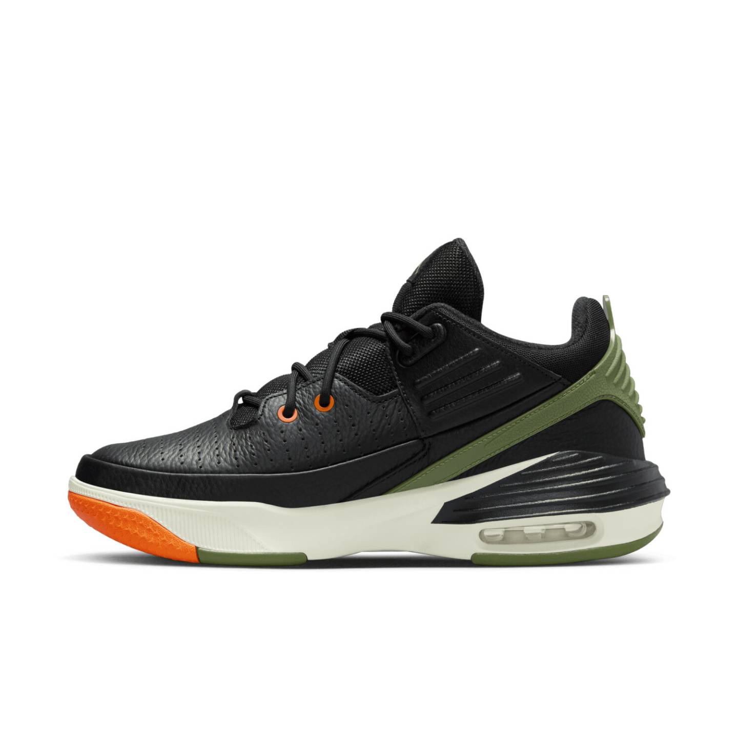 Intersport Nike Jordan Max Aura 5 (DZ4353)black/bright mandarin/sail/sky j light olive Zapatillas de baloncesto