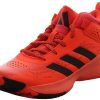 Intersport Adidas High Top Sneakers Cross Em Up K Wide red black Zapatillas de baloncesto