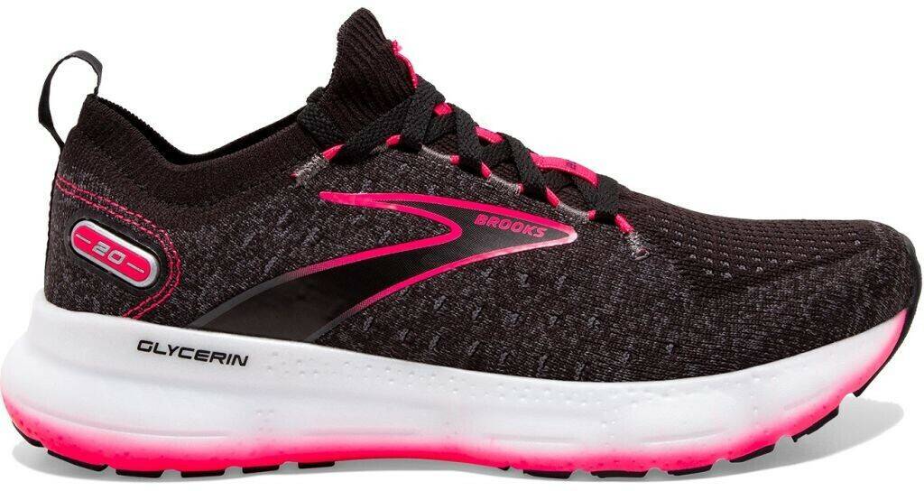 Intersport Brooks Glycerin StealthFit 20 Womenblack/blackened pearl/diva pink Zapatillas running