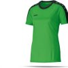 Camisetas de fútbol Intersport JAKO Striker Shirt short sleeve Women (4206D)(4206D-22) green