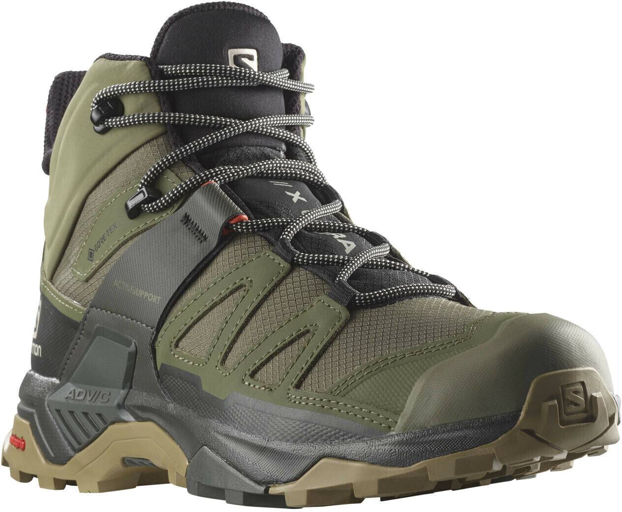 Intersport Salomon X Ultra 4 MID GTXdeep lichten green/peat/kelp verde Calzado de montaña