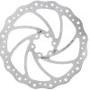 Intersport FSA Afterburner 6b Brake Disc silver 180 mm Accesorios para frenos de bicicleta