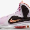 Intersport Nike LeBron IX regal pink/velvet brown/blanco/multi Zapatillas de baloncesto