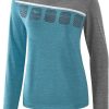 Intersport Erima 5-C Longsleeve Damen Longsleeve blau Camisetas de fútbol