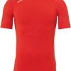 Intersport Uhlsport Pro Baselayer kurzarm Red Camisetas de fútbol