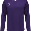 Intersport Hummel Core Xk Poly Jersey L/S (211461)violet 3443 Camisetas de fútbol