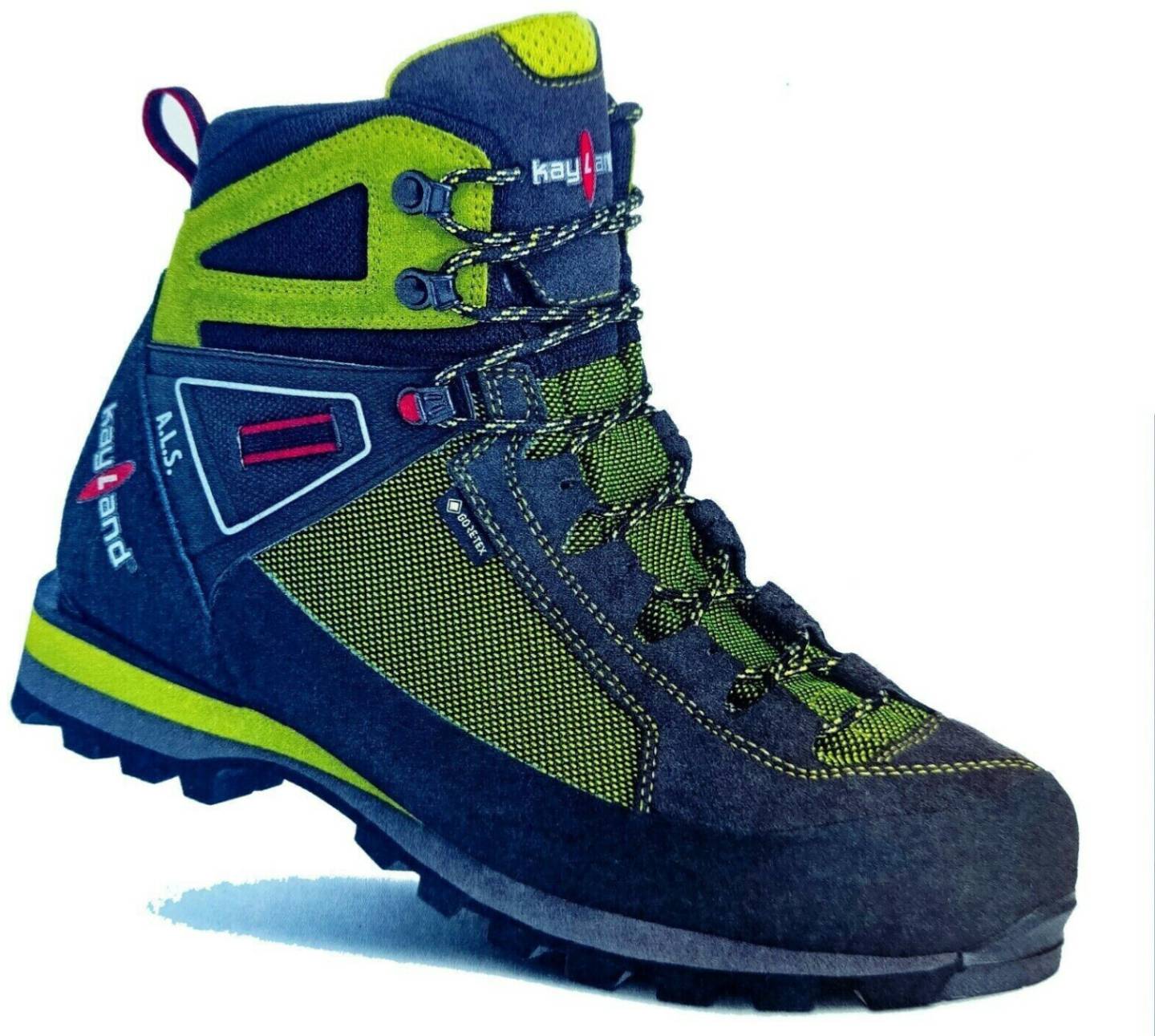 Calzado de montaña Intersport Kayland Trekking Shoes Cross Mountain GTX black lime