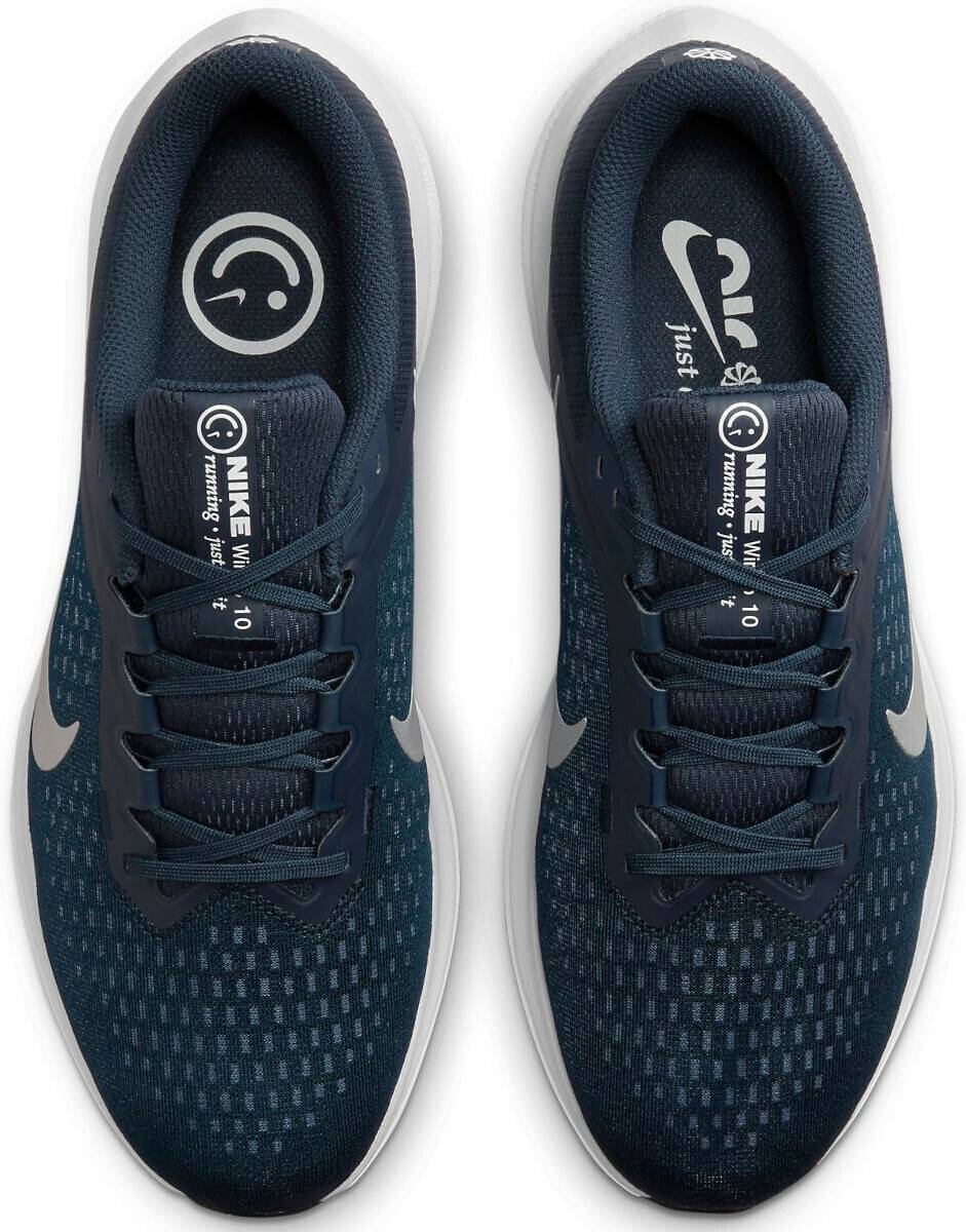 Zapatillas running Intersport Nike Winflo 10(DV4022-400) college navy/platinum tint/black/silver metallic azul