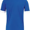 Intersport Uhlsport DIVISION II Shirt short sleeves (1003805)azur blue/white Camisetas de fútbol