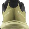 Calzado de montaña Intersport Salomon Outpulseblack/leek green/poppy red verde