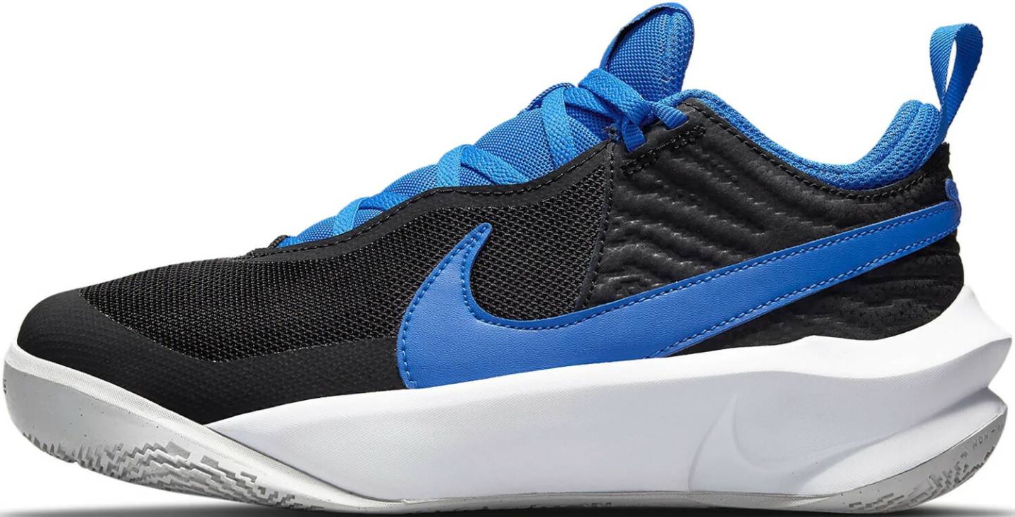 Intersport Nike Team Hustle 10 D GS (CW6735)black/game royal/photon dust/white Zapatillas de baloncesto