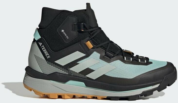 Calzado de montaña Intersport Adidas Terrex Skychaser Tech Gore-Texsemi flash aqua/core black/preloved yellow azul