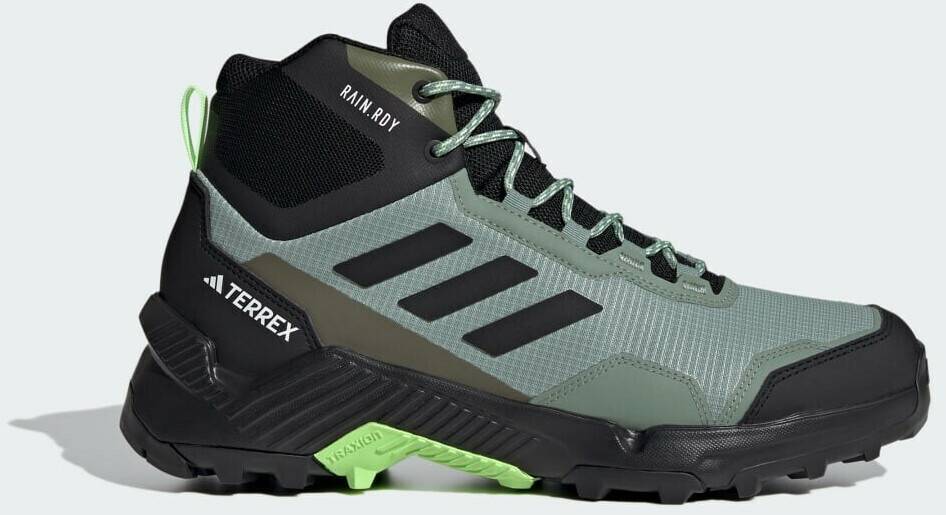 Calzado de montaña Intersport Adidas Eastrail 2.0 Mid RAIN.RDYsilver green/core black/green spark