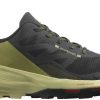 Calzado de montaña Intersport Salomon Outpulseblack/leek green/poppy red verde