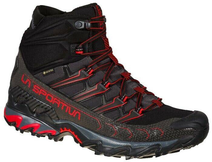 Calzado de montaña Intersport La Sportiva Ultra Raptor II Mid GTXblack/goji negro