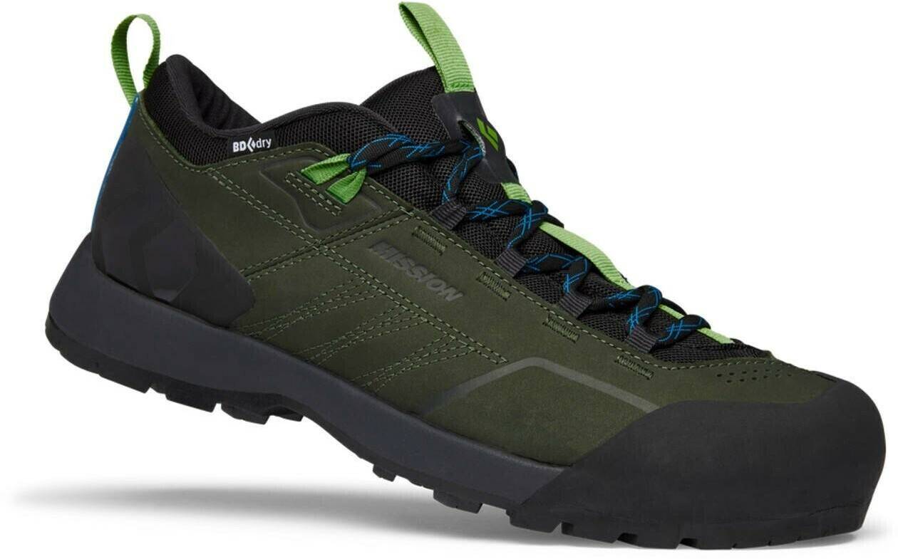 Calzado de montaña Intersport Black Diamond Mission Leather WP Lowcypress/black verde