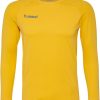 Intersport Hummel First Performance Kids Jersey L/S (204503)yellow (204503-5001) Camisetas de fútbol