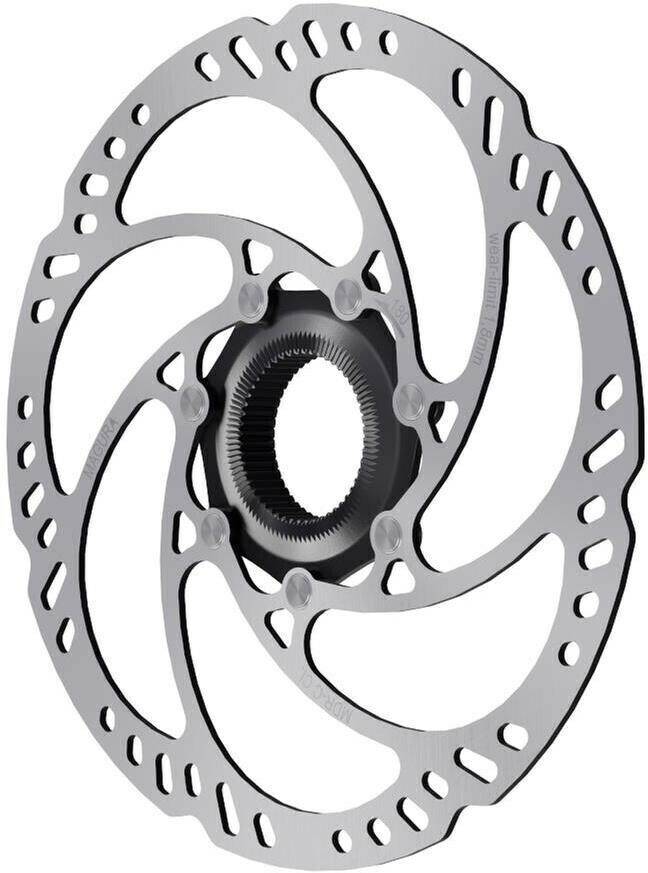 Accesorios para frenos de bicicleta Intersport Magura MDR-C CL Brake DiscCenter Lock Quick-Release 203 mm silver