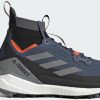 Intersport Adidas TERREX Free Hiker 2 (GZ0679)(GZ0683) wonder steel/grey three/legend ink polyester gris Calzado de montaña