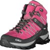 Intersport CMP Rigel Mid Waterproof Womensangria/grey rosa Calzado de montaña