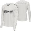 Camisetas de fútbol Intersport Hummel Hmlcore Xk Poly Jersey L/S (211461-9001) beige/white